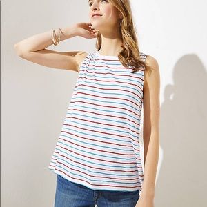 LOFT Striped Vintage Swing Tank